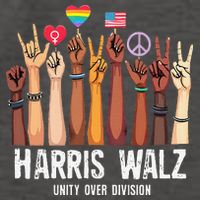 Kamala Harris Election Day Harris Walz Unity Over Division Vector Backpack