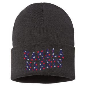 Kamala Harris Election 2024 Graphic Sustainable Knit Beanie