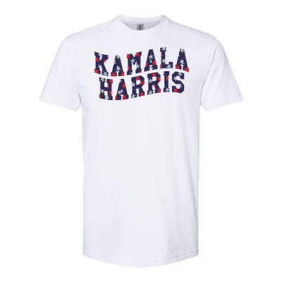 Kamala Harris Election 2024 Graphic Softstyle CVC T-Shirt