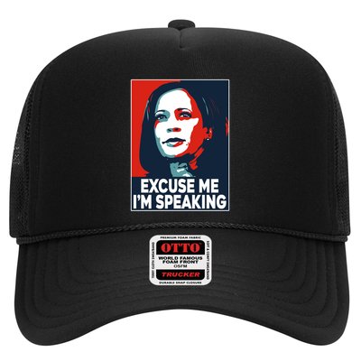 Kamala Harris Excuse Me Im Speaking Gift Trucker Hat