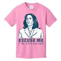 Kamala Harris Excuse Me IM Speaking President 2024 Kids T-Shirt