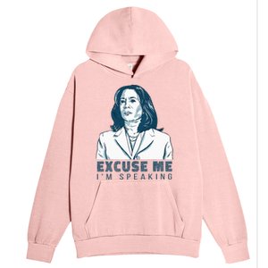 Kamala Harris Excuse Me IM Speaking President 2024 Urban Pullover Hoodie