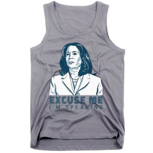 Kamala Harris Excuse Me IM Speaking President 2024 Tank Top