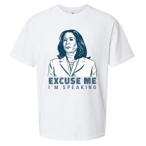 Kamala Harris Excuse Me IM Speaking President 2024 Sueded Cloud Jersey T-Shirt