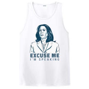 Kamala Harris Excuse Me IM Speaking President 2024 PosiCharge Competitor Tank