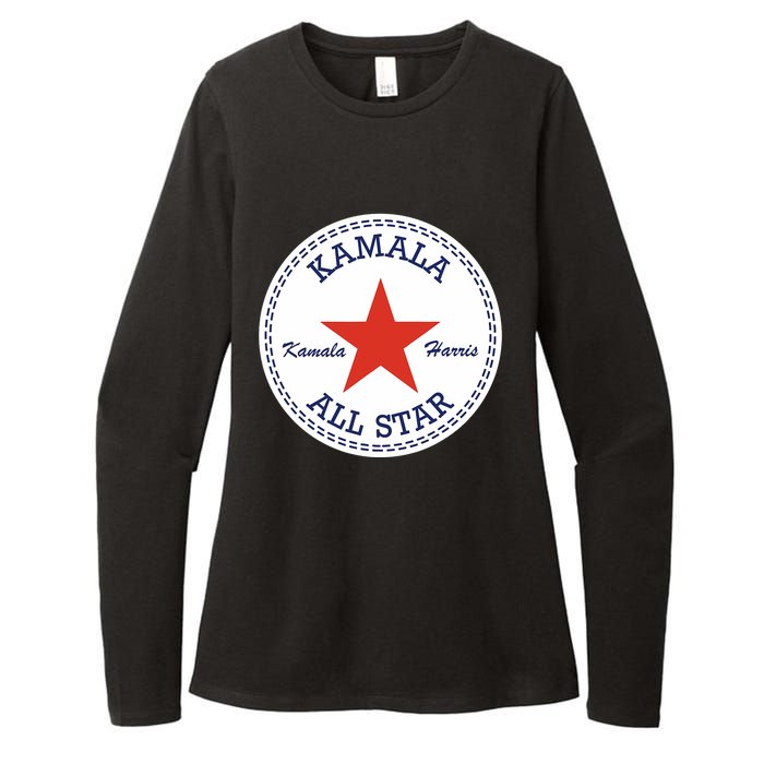 Kamala Harris Election Supporter Shoes Womens CVC Long Sleeve Shirt