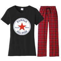 Kamala Harris Election Supporter Shoes Women's Flannel Pajama Set