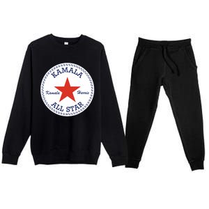 Kamala Harris Election Supporter Shoes Premium Crewneck Sweatsuit Set