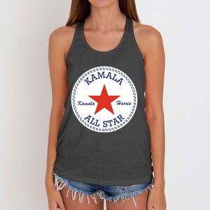 Kamala Harris Election Supporter Shoes Women's Knotted Racerback Tank