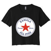 Kamala Harris Election Supporter Shoes Women's Crop Top Tee