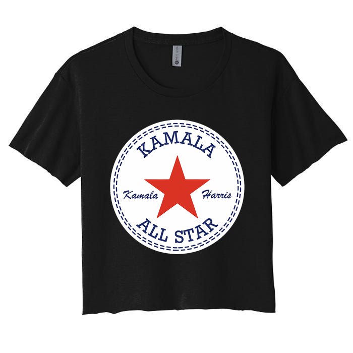 Kamala Harris Election Supporter Shoes Women's Crop Top Tee