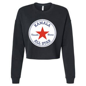 Kamala Harris Election Supporter Shoes Cropped Pullover Crew