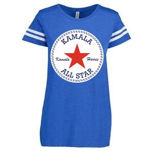 Kamala Harris Election Supporter Shoes Enza Ladies Jersey Football T-Shirt