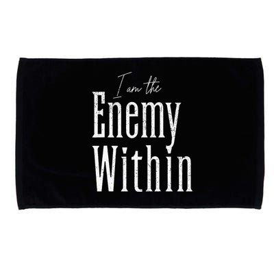 Kamala Harris Enemy Within Antitrump Left Wing Microfiber Hand Towel