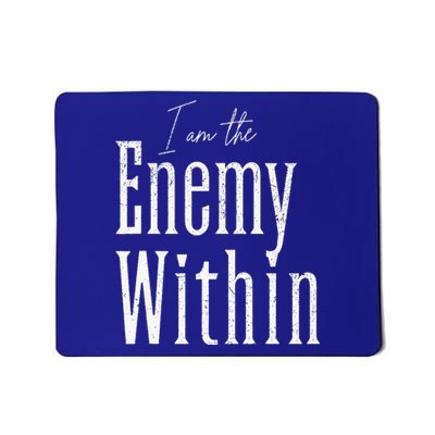 Kamala Harris Enemy Within Antitrump Left Wing Mousepad