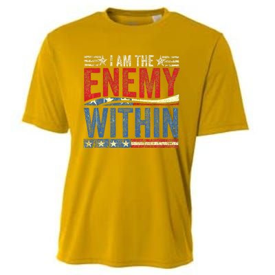 Kamala Harris Enemy Within Antitrump Left Wing Cooling Performance Crew T-Shirt