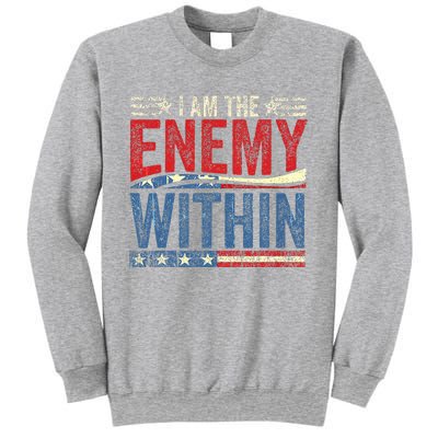 Kamala Harris Enemy Within Antitrump Left Wing Sweatshirt