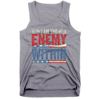 Kamala Harris Enemy Within Antitrump Left Wing Tank Top