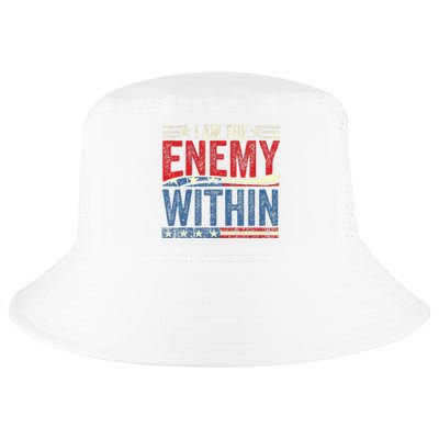 Kamala Harris Enemy Within Antitrump Left Wing Cool Comfort Performance Bucket Hat