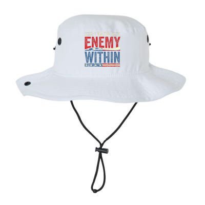 Kamala Harris Enemy Within Antitrump Left Wing Legacy Cool Fit Booney Bucket Hat