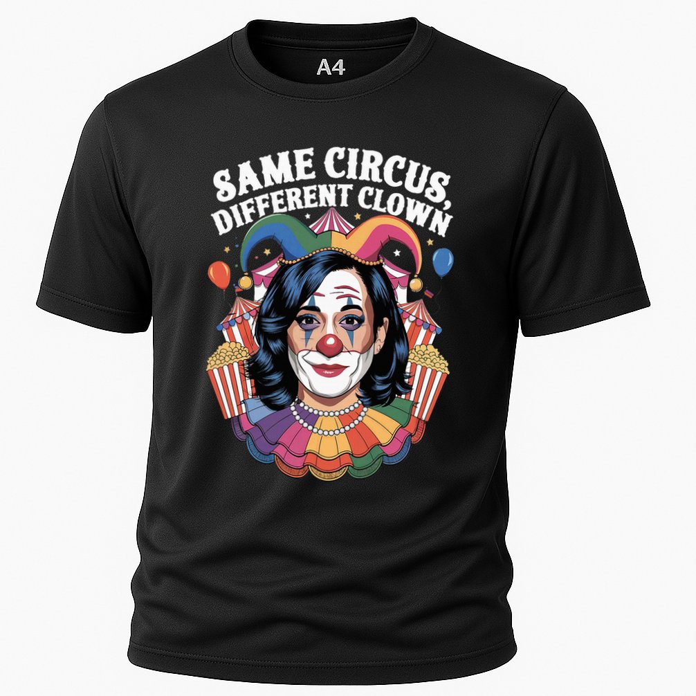 Kamala Harris Election Same Circus Different Clown Cooling Performance Crew T-Shirt