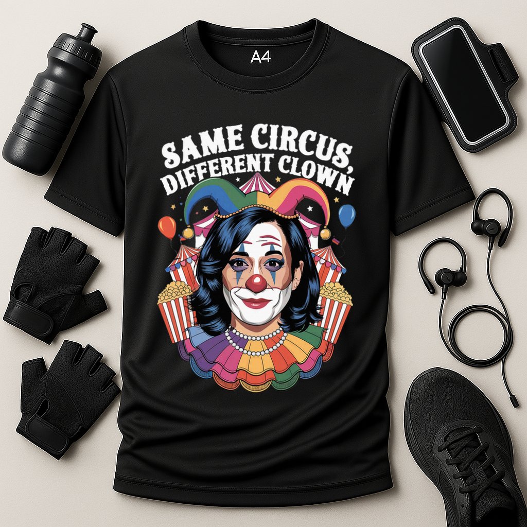 Kamala Harris Election Same Circus Different Clown Cooling Performance Crew T-Shirt