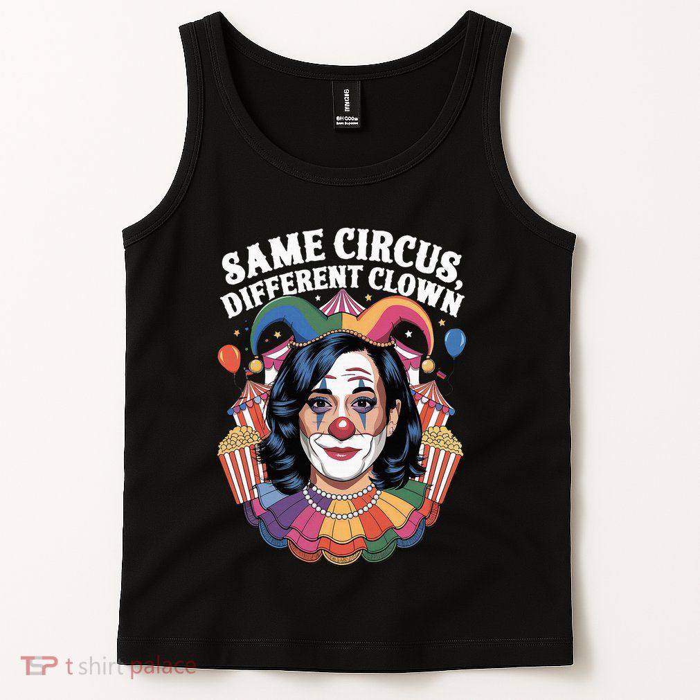 Kamala Harris Election Same Circus Different Clown Tank Top