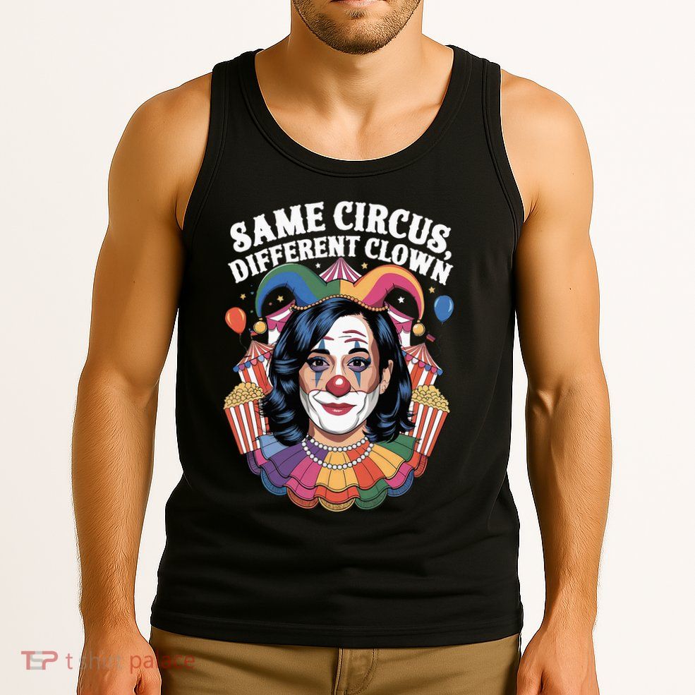 Kamala Harris Election Same Circus Different Clown Tank Top