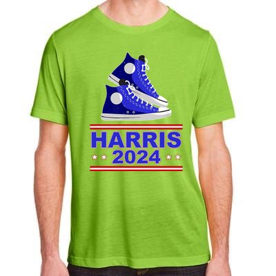 Kamala Harris Election Sneakers 2024 Adult ChromaSoft Performance T-Shirt