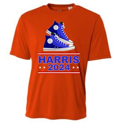 Kamala Harris Election Sneakers 2024 Cooling Performance Crew T-Shirt