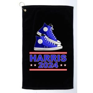 Kamala Harris Election Sneakers 2024 Platinum Collection Golf Towel