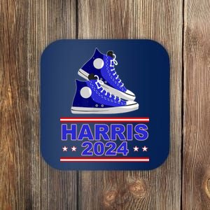 Kamala Harris Election Sneakers 2024 Coaster