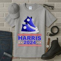 Kamala Harris Election Sneakers 2024 Tall T-Shirt