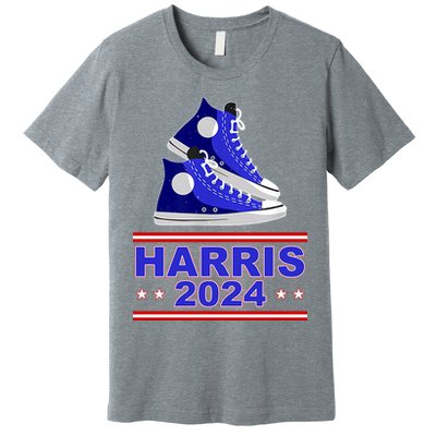 Kamala Harris Election Sneakers 2024 Premium T-Shirt