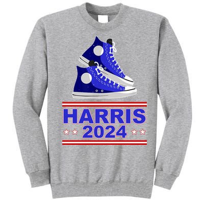 Kamala Harris Election Sneakers 2024 Tall Sweatshirt