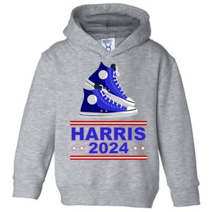 Kamala Harris Election Sneakers 2024 Toddler Hoodie