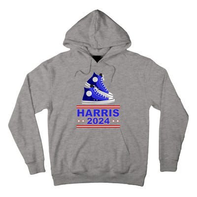 Kamala Harris Election Sneakers 2024 Tall Hoodie