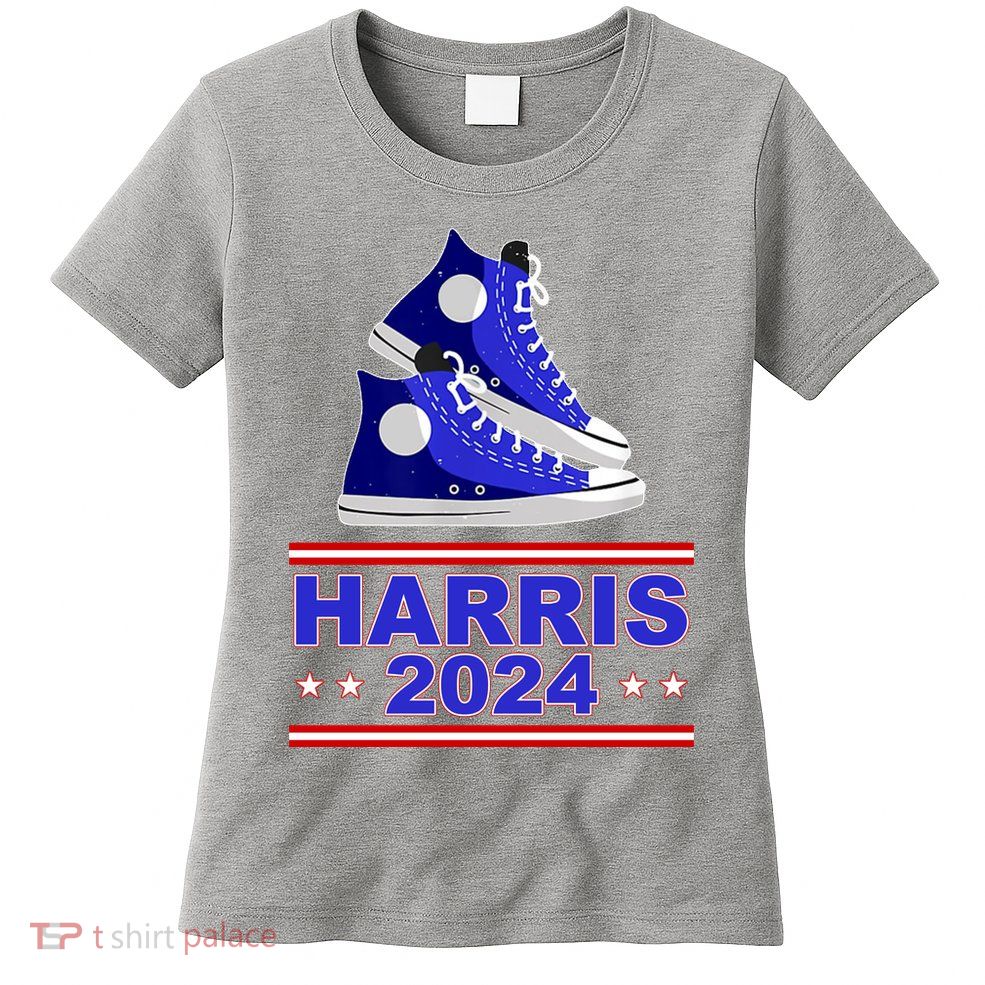 Kamala Harris Election Sneakers 2024 Womens T-Shirt