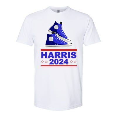 Kamala Harris Election Sneakers 2024 Softstyle CVC T-Shirt