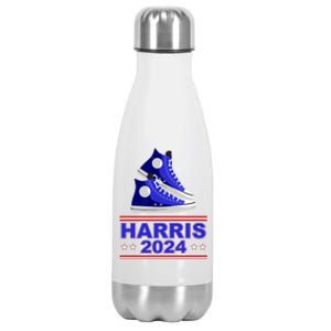 Kamala Harris Election Sneakers 2024 Stainless Steel Insulated Water Bottle