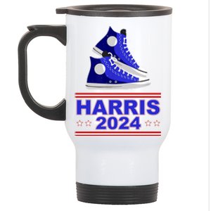 Kamala Harris Election Sneakers 2024 Stainless Steel Travel Mug