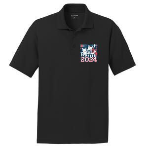 Kamala Harris Election Cat Lady 2024 Democrat Crazy Kitty Gift PosiCharge RacerMesh Polo