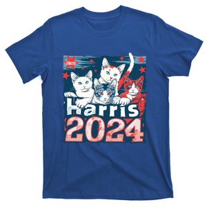 Kamala Harris Election Cat Lady 2024 Democrat Crazy Kitty Gift T-Shirt