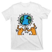 Keith Haring Earth Day Artwork T-Shirt