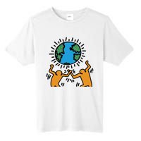 Keith Haring Earth Day Artwork Tall Fusion ChromaSoft Performance T-Shirt