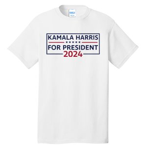 Kamala Harris For President 2024 Tall T-Shirt