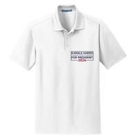 Kamala Harris For President 2024 Dry Zone Grid Polo