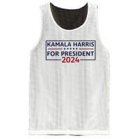 Kamala Harris For President 2024 Mesh Reversible Basketball Jersey Tank