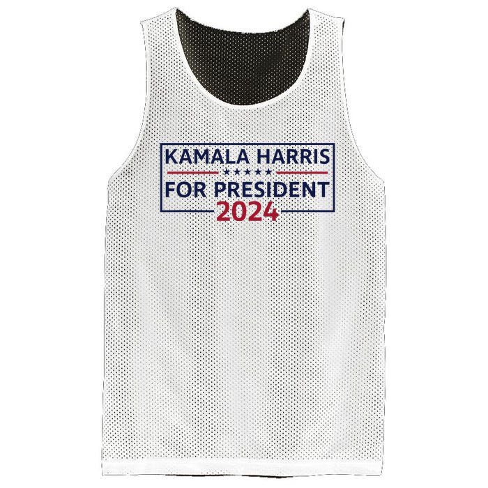 Kamala Harris For President 2024 Mesh Reversible Basketball Jersey Tank