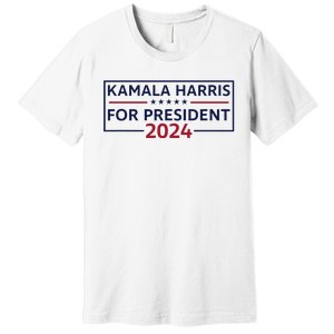 Kamala Harris For President 2024 Premium T-Shirt